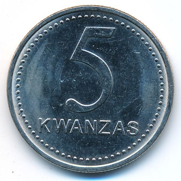 Ангола, 5 кванза (1999 г.)