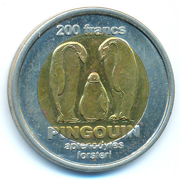 Острова Кергелен., 200 франков (2011 г.)