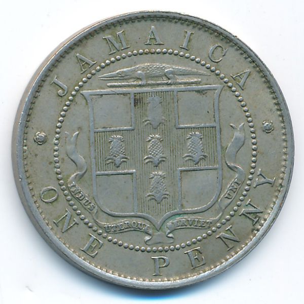 Ямайка, 1 пенни (1920 г.)