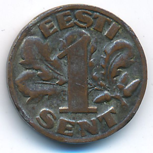 Эстония, 1 сент (1929 г.)