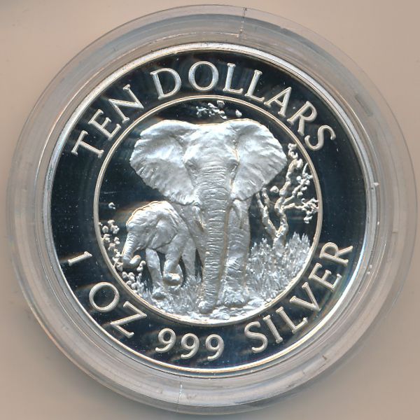 Зимбабве, 10 долларов (1996 г.)