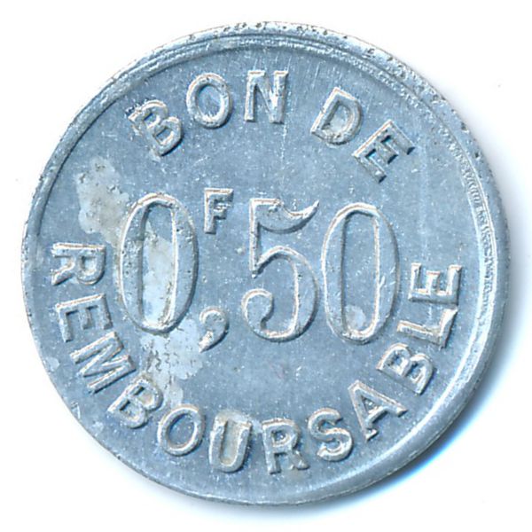 Коморские острова, 50 сентим (1915 г.)