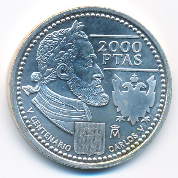 Испания, 2000 песет (2000 г.)