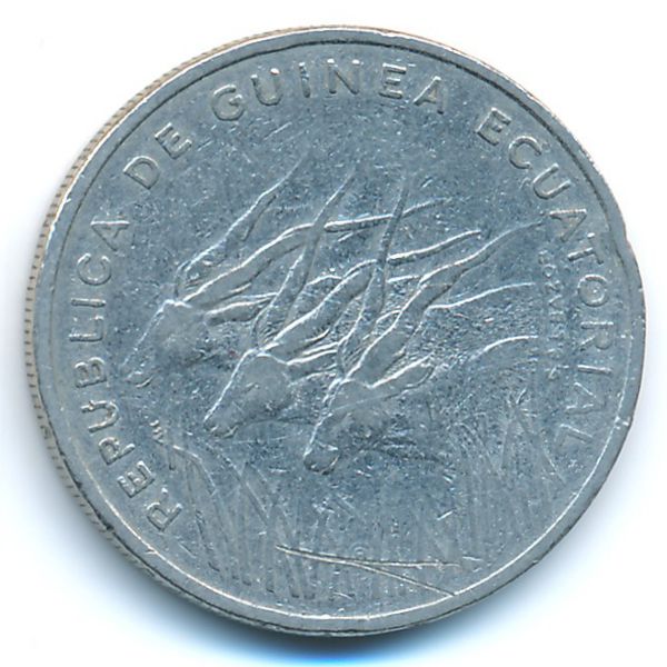 Экваториальная Гвинея, 100 франков (1986 г.)
