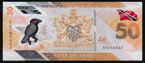 Тринидад и Тобаго, 50 долларов (2020 г.)