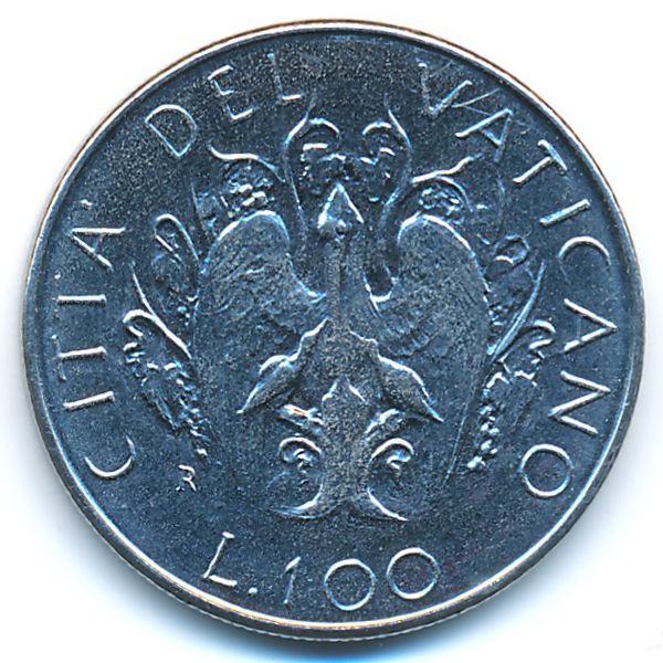 Ватикан, 100 лир (1989 г.)
