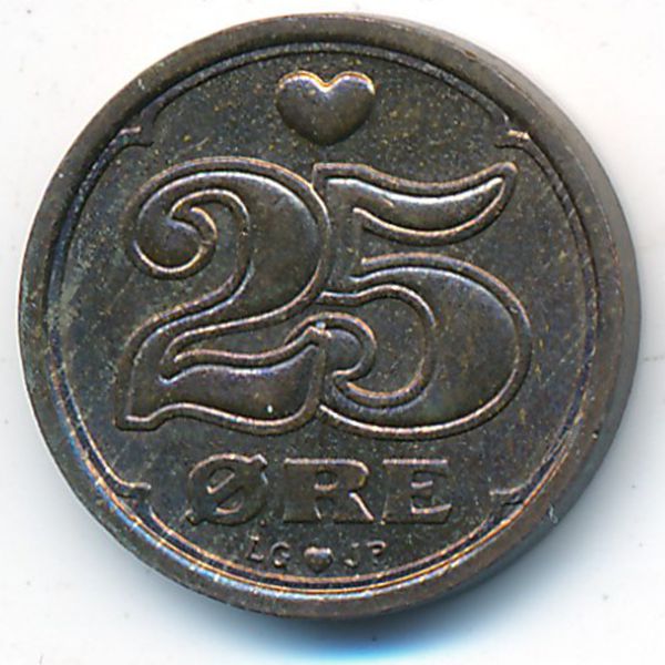 Дания, 25 эре (1991 г.)