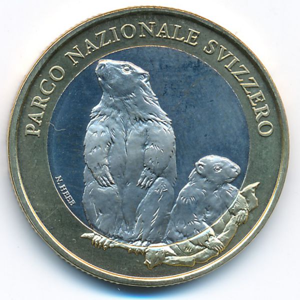 Швейцария, 10 франков (2010 г.)