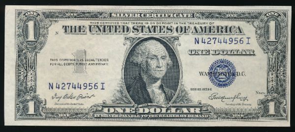 США, 1 доллар (1935 г.)