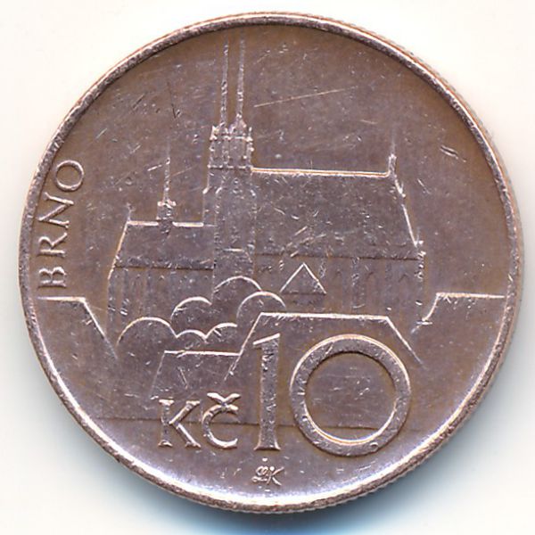 Чехия, 10 крон (1996 г.)