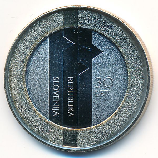 Словения, 3 евро (2021 г.)