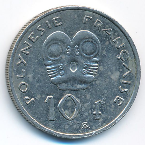 Французская Полинезия, 10 франков (2009 г.)