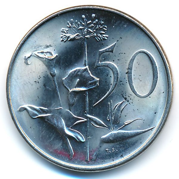 ЮАР, 50 центов (1974 г.)