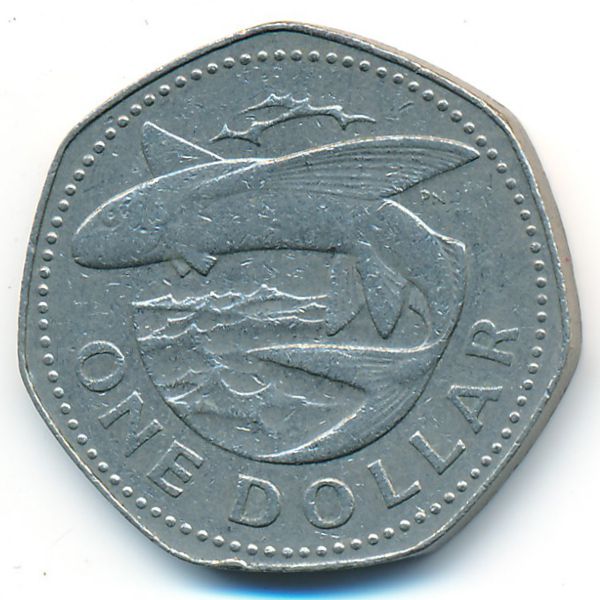 Барбадос, 1 доллар (1985 г.)