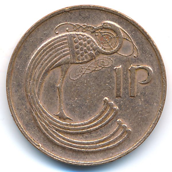 Ирландия, 1 пенни (1976 г.)