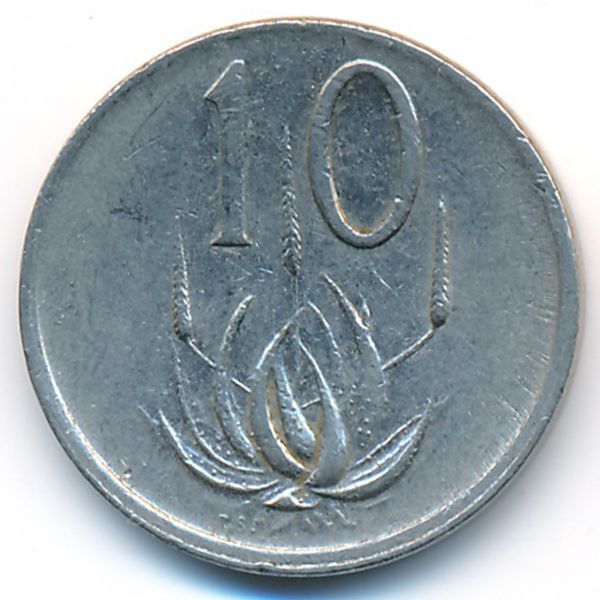 ЮАР, 10 центов (1989 г.)