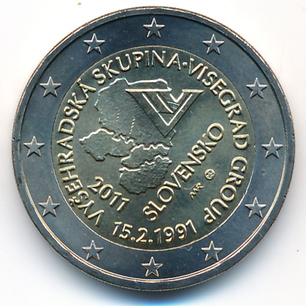 Словакия, 2 евро (2011 г.)