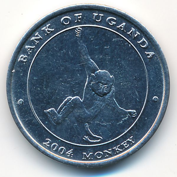 Уганда, 100 шиллингов (2004 г.)