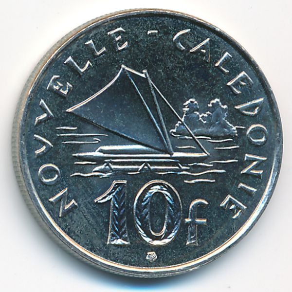 Новая Каледония, 10 франков (2011 г.)