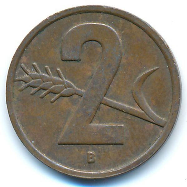 Швейцария, 2 раппена (1951 г.)