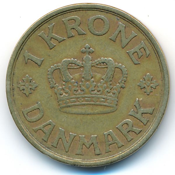 Дания, 1 крона (1929 г.)