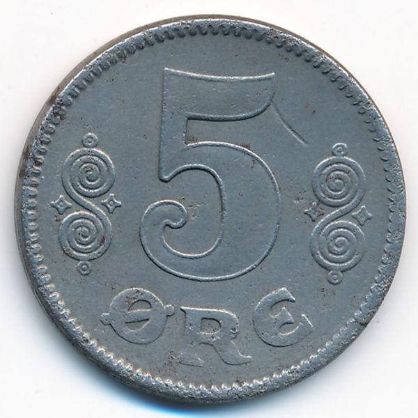 Дания, 5 эре (1919 г.)