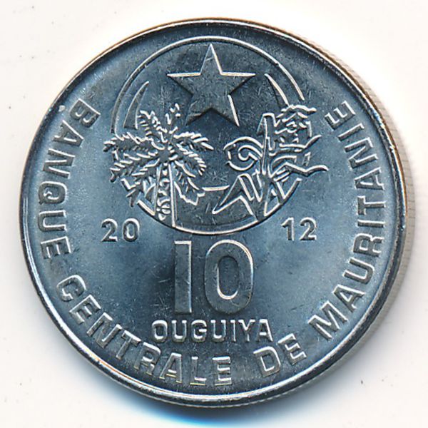 Мавритания, 10 угий (2012 г.)
