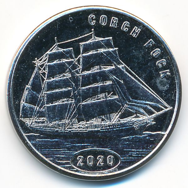 Остров Флорес., 1 доллар (2020 г.)