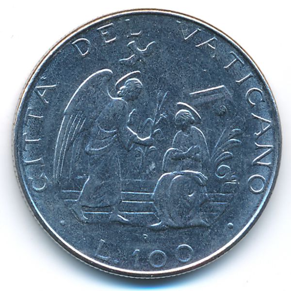 Ватикан, 100 лир (1987 г.)