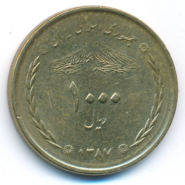 Иран, 1000 риалов (2008 г.)