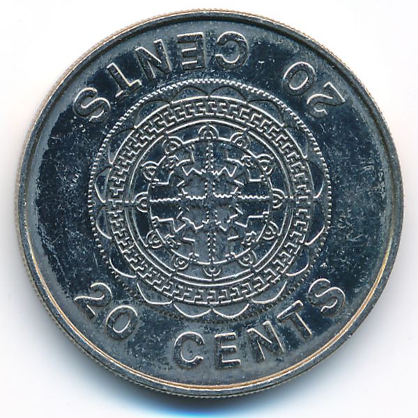 Соломоновы острова, 20 центов (1981 г.)