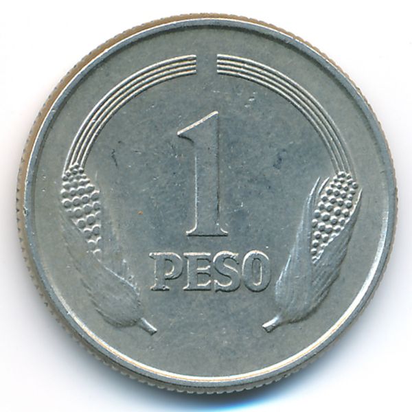 Колумбия, 1 песо (1975 г.)