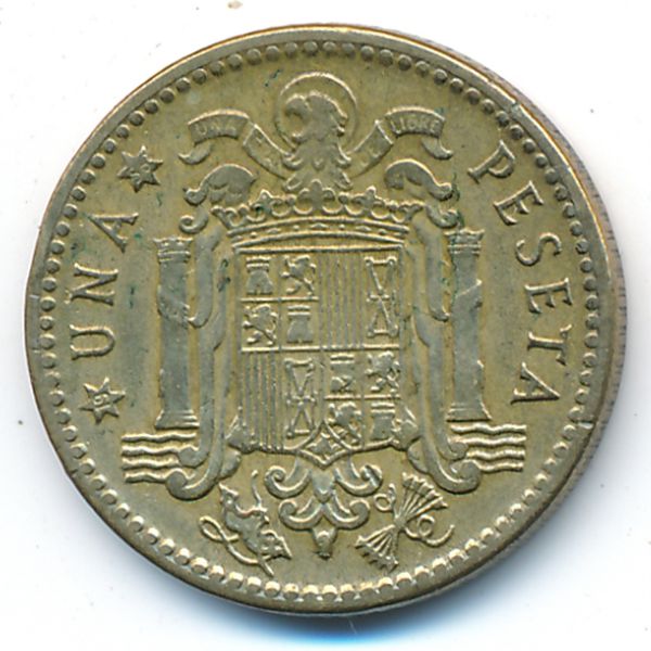 Испания, 1 песета (1953 г.)