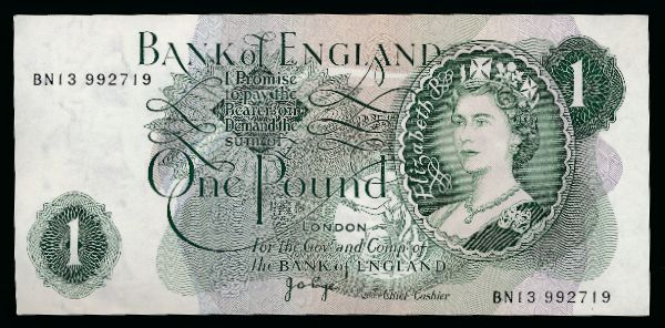 Великобритания, 1 фунт