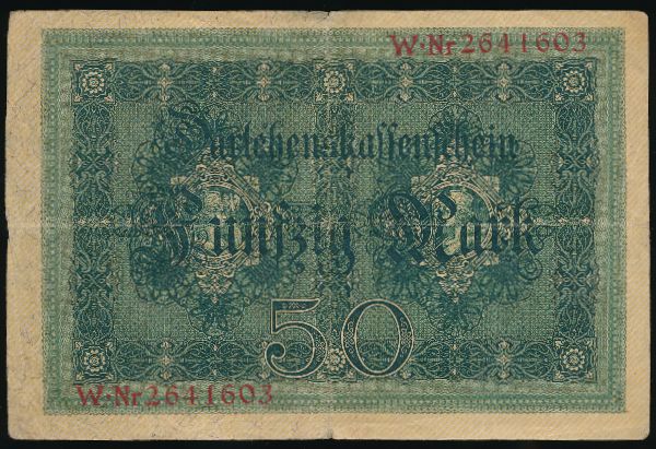 Германия, 50 марок (1914 г.)