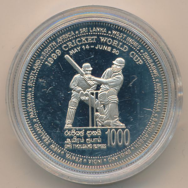 Шри-Ланка, 1000 рупий (1999 г.)