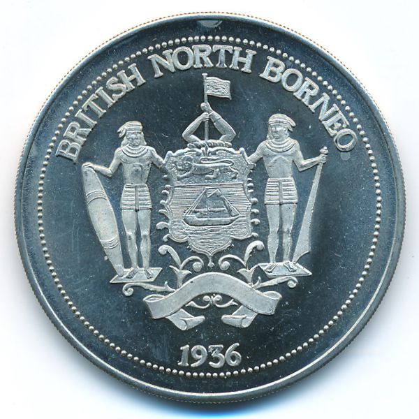 Северное Борнео., 1 крона (1936 г.)