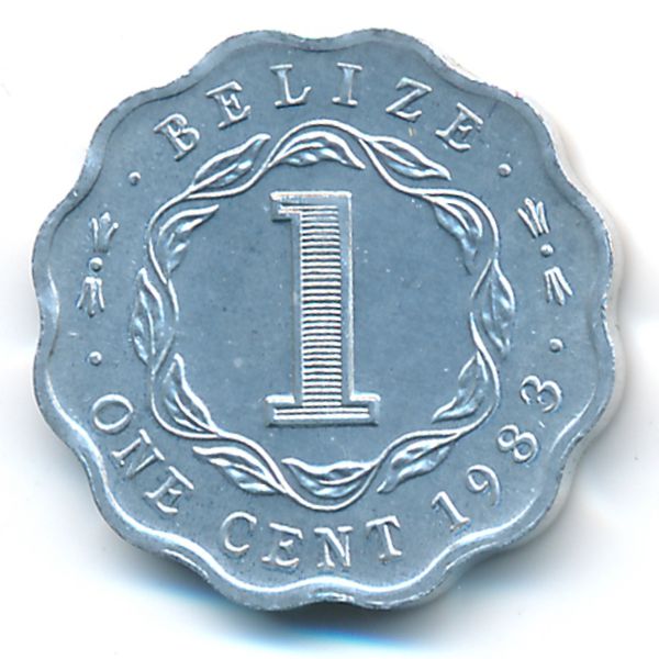 Белиз, 1 цент (1983 г.)