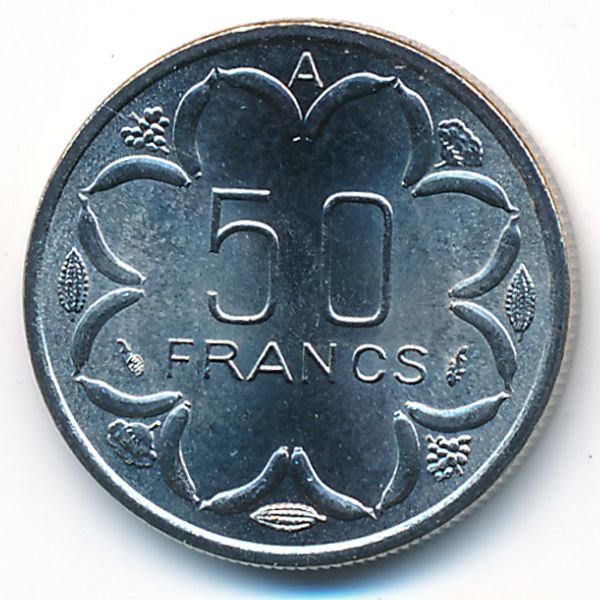 Центральная Африка, 50 франков (1982 г.)