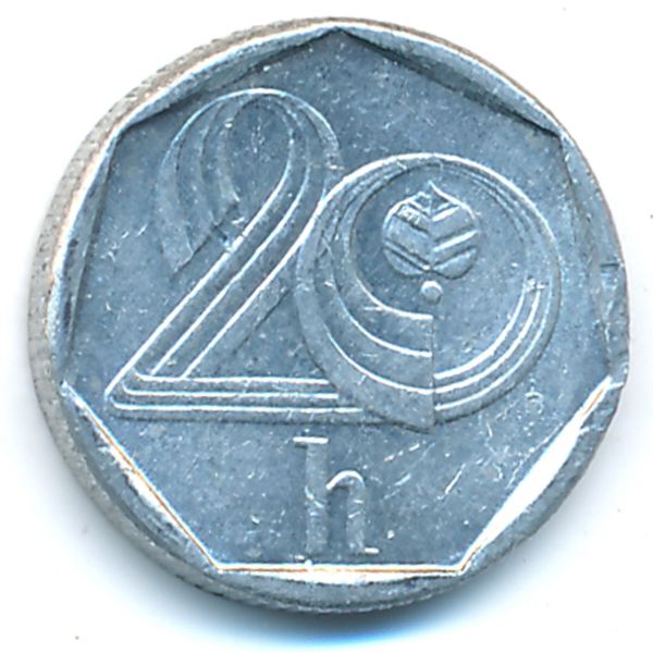 Czech, 20 haleru, 1994