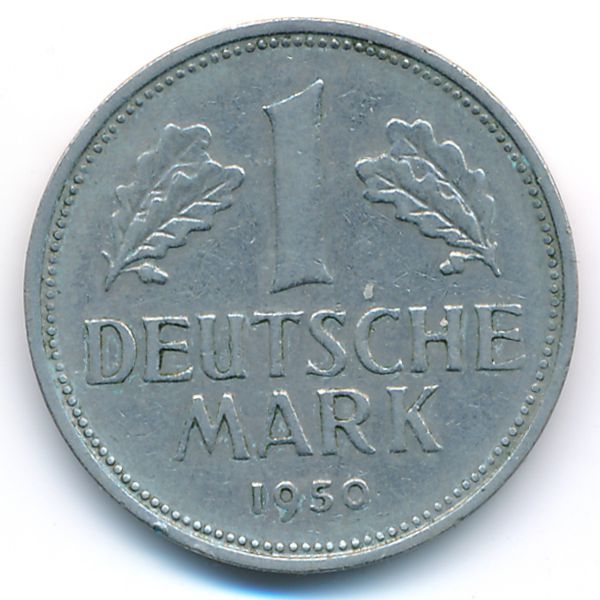 ФРГ, 1 марка (1950 г.)