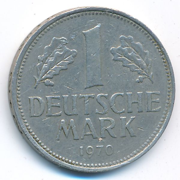 ФРГ, 1 марка (1970 г.)