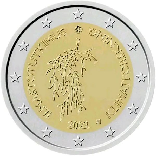 Финляндия, 2 евро (2022 г.)