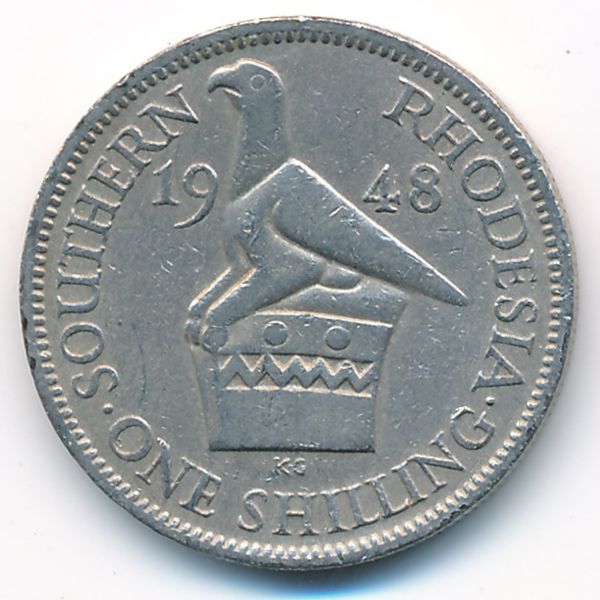 Южная Родезия, 1 шиллинг (1948 г.)