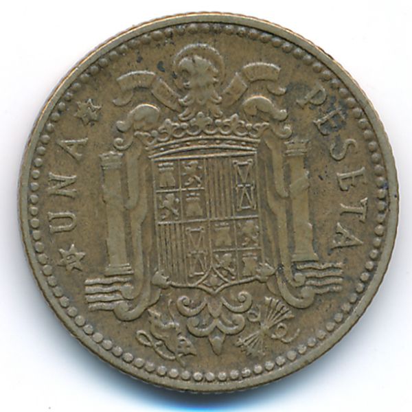 Испания, 1 песета (1947 г.)