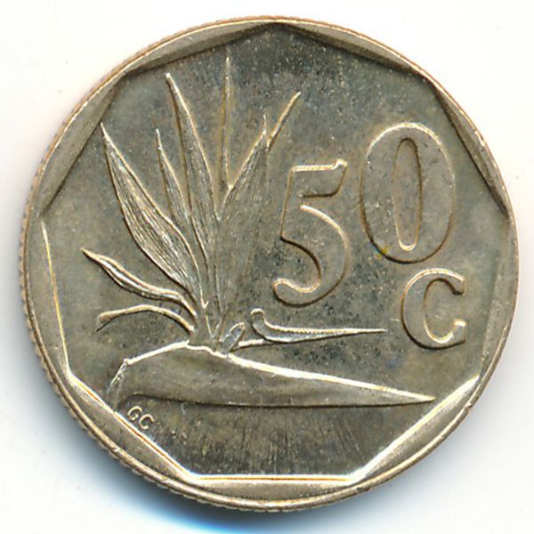 ЮАР, 50 центов (1994 г.)