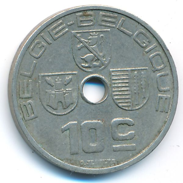 Бельгия, 10 сентим (1939 г.)