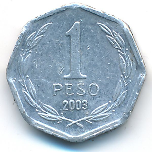 Чили, 1 песо (2003 г.)