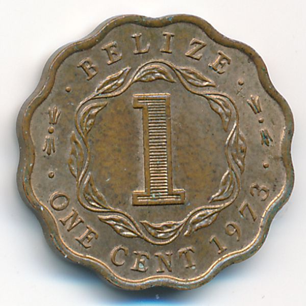Белиз, 1 цент (1973 г.)