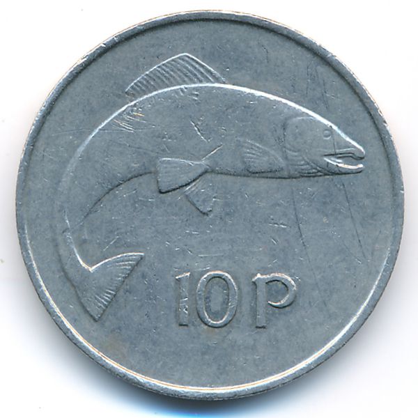 Ирландия, 10 пенсов (1976 г.)